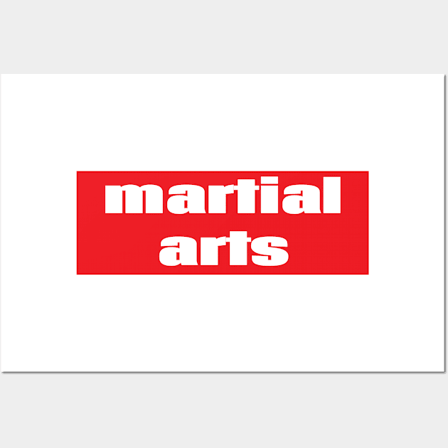 Martial Arts Wall Art by ProjectX23Red